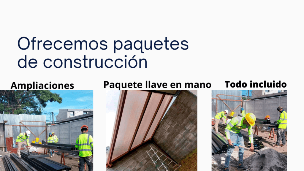  Paquetes de construcción